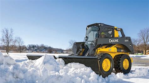 skid-steer loader snow removal|best skid steer snow plow.